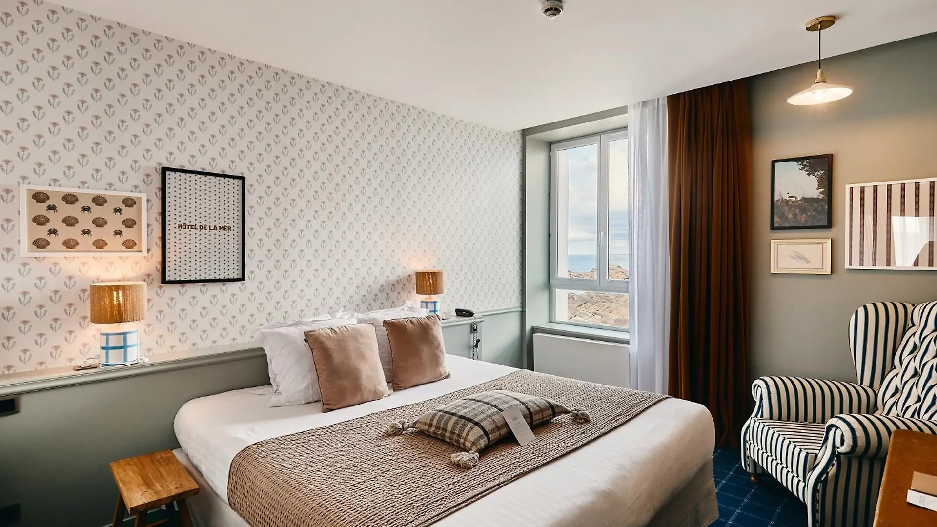 Hotel De La Mer & Spa ブリニョガン・プラージュ